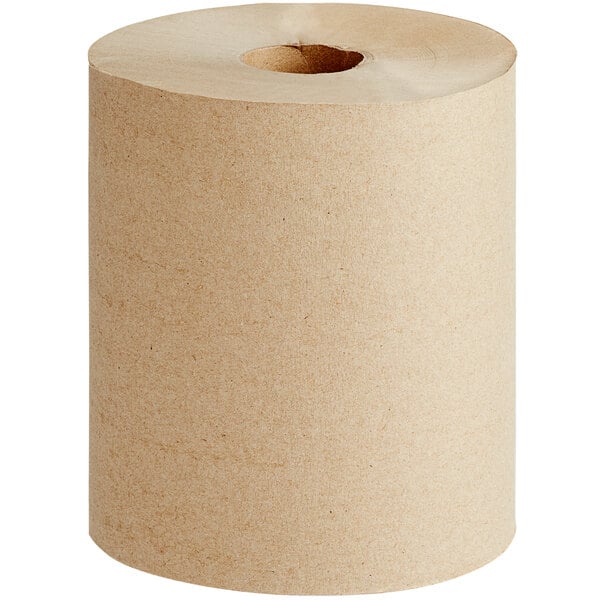 Lavex 8 White Hardwound Paper Towel, Kraft 800' Roll [6 Pack]