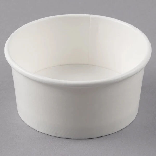 Karat 6oz White Paper Food Cup [1,000/Case]