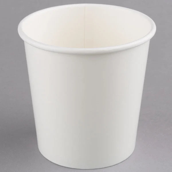 Royal 16 oz White Paper Food Container [500 Pack]