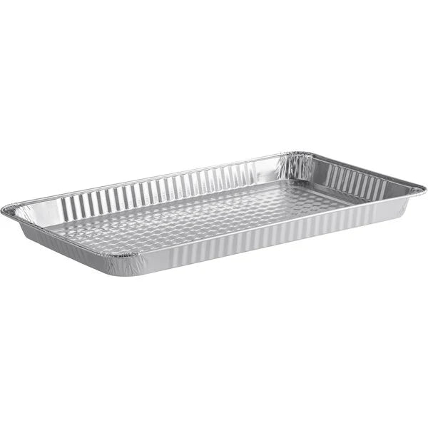 Standard Duty Full Size Shallow Foil Steam Pans [50 Pack]