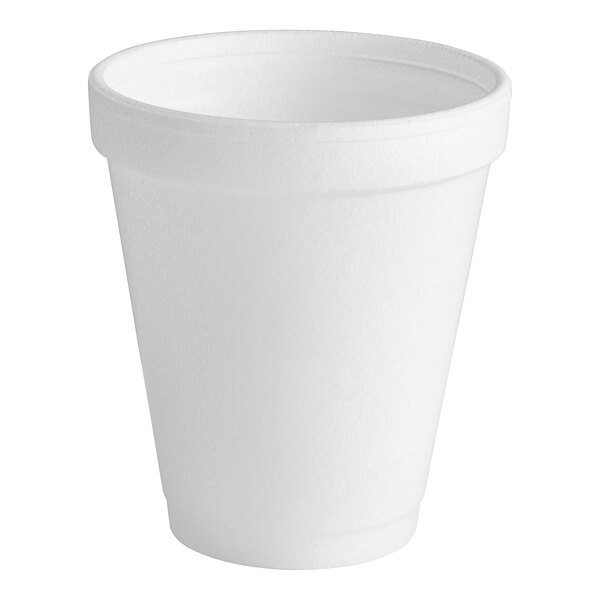 Dart 6J6 6 oz. White Foam Cup [1000/Case]