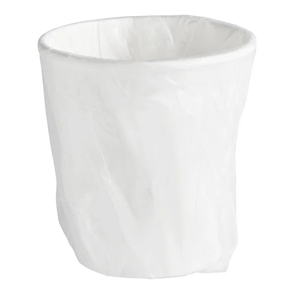 10 oz Individually Wrapped Paper Hot Cup, White - 480/Case