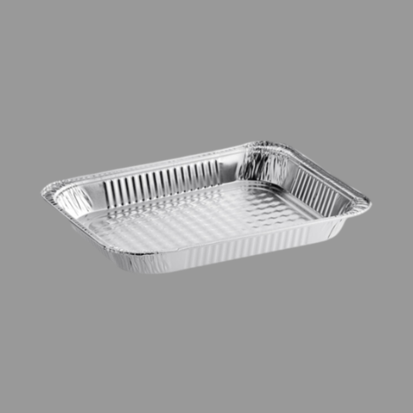 Standard Duty Half Size Shallow Foil Steam Pans [100 Pack]