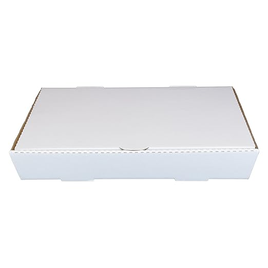 21" x 13" x 3" Corrugated Catering Box For Full Size Pan, White [50/Case]