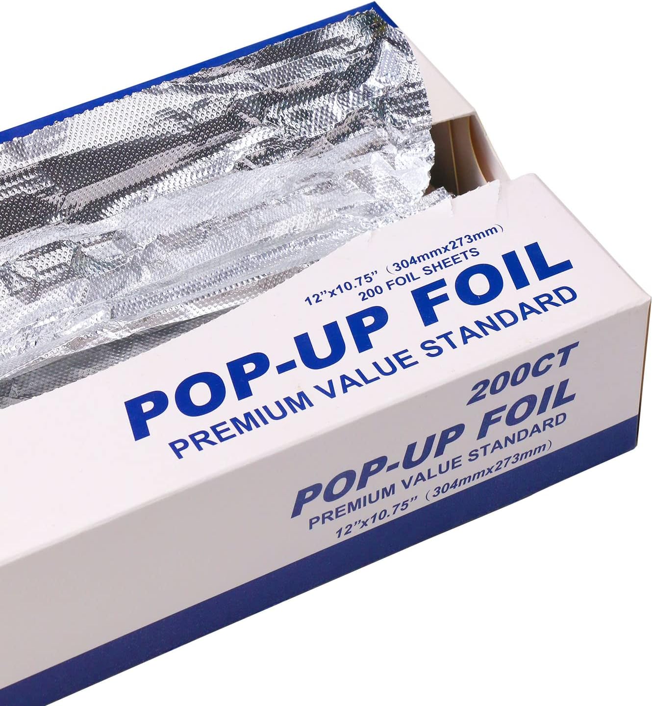 12"x10 3/4" Interfolded Pop-Up Foil Sheets [2400 Pack]