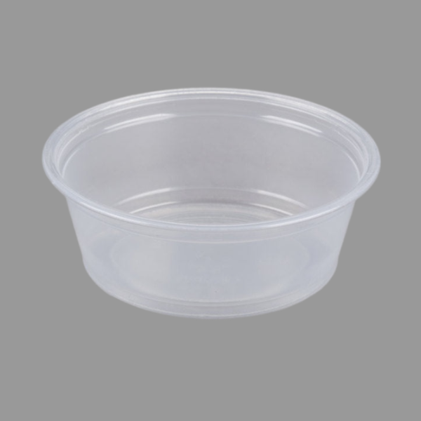 Dart 0.75 oz PP Plastic Portion Cups, Clear [2500 Pack]