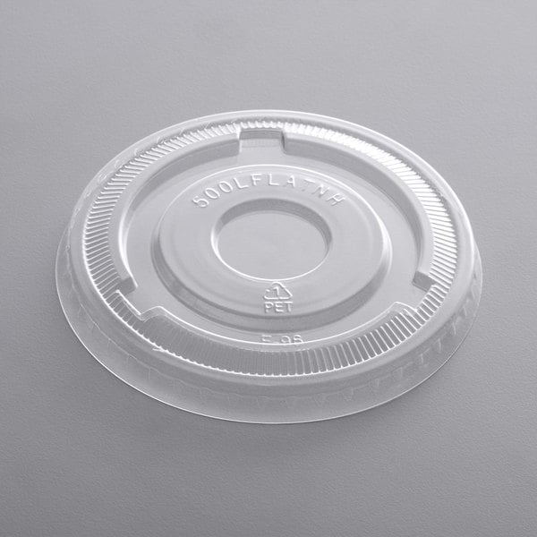 Flat Lid For 12 oz - 24 oz Cold Cups [1000/Case]