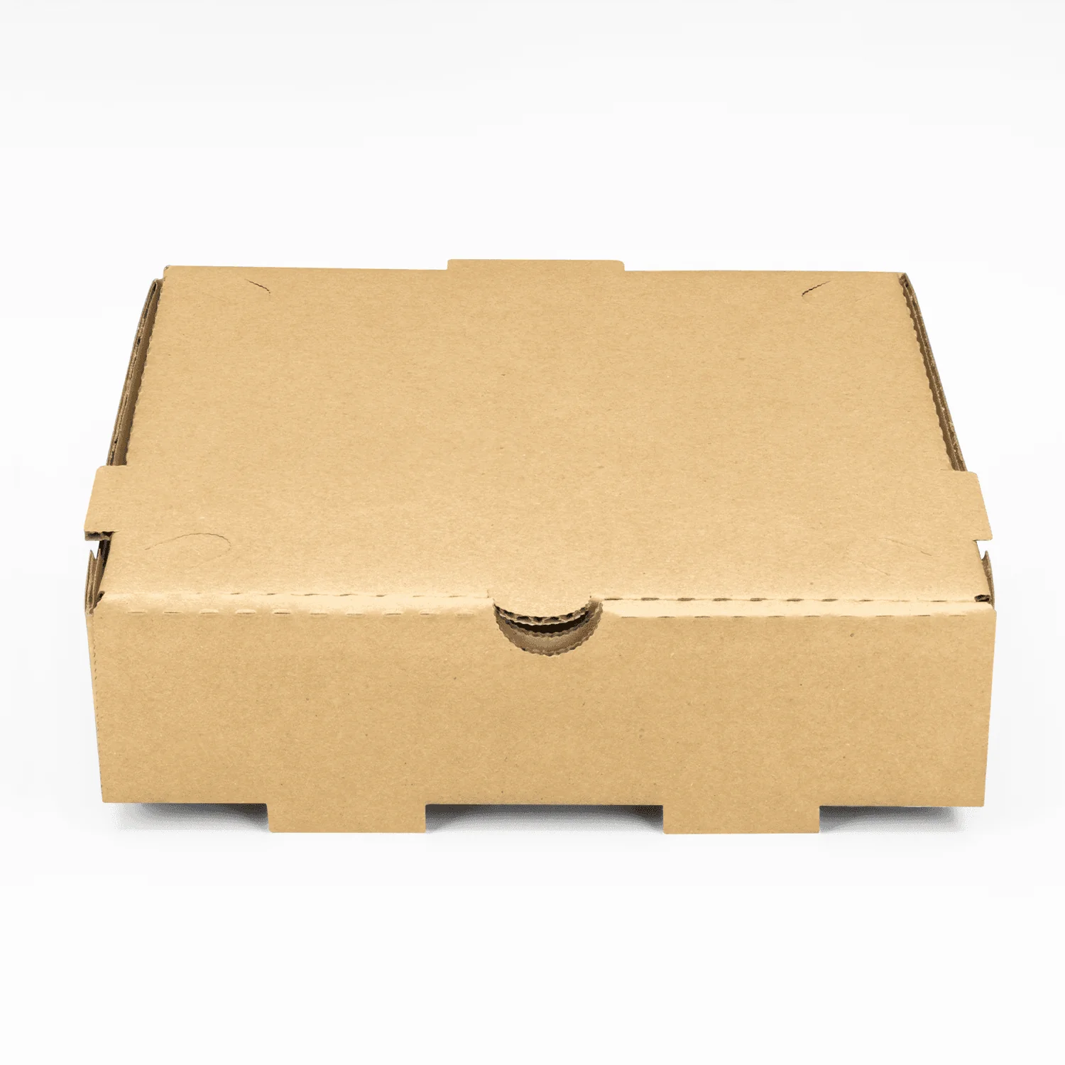 8''x 8''x 2'' Karat Corrugated Pizza Box, Kraft - 50 pcs