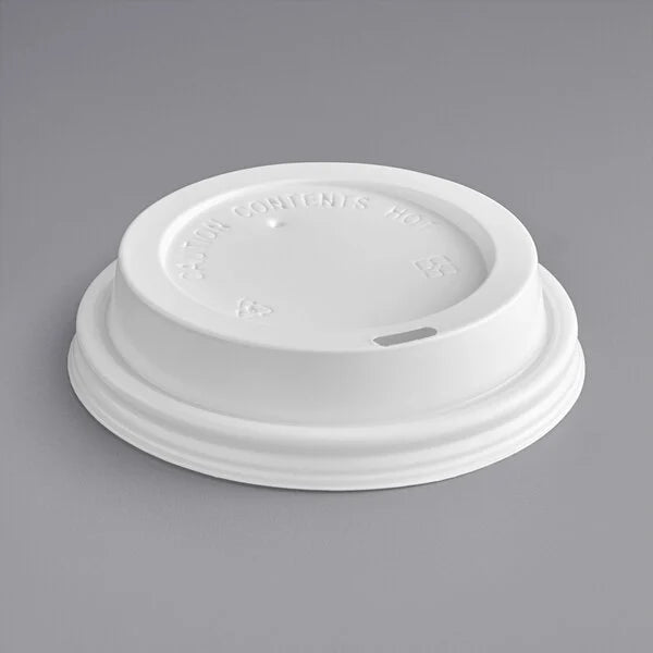 Sipper Dome Lids for 10 oz - 24 oz Hot Cups, [1000/Case]