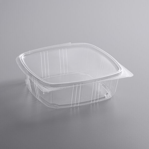48 oz RPET Hinged Deli Container [200/Case]