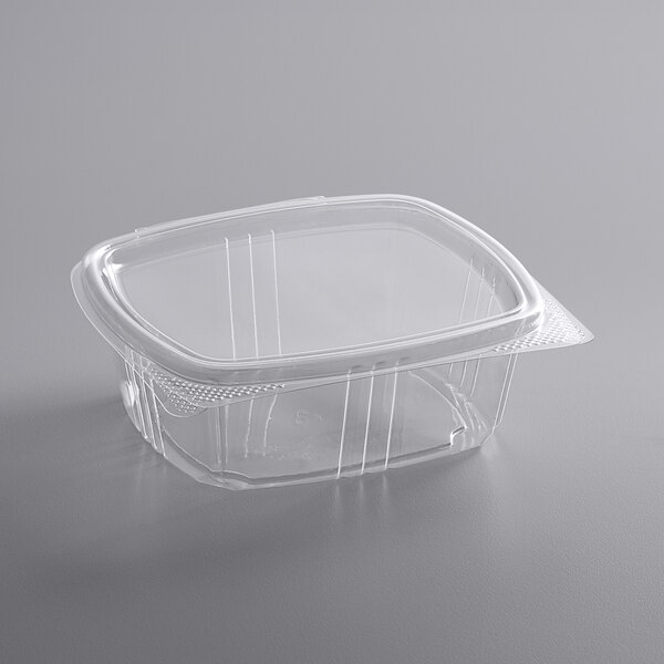 12 oz RPET Hinged Deli Containers [200/Case]