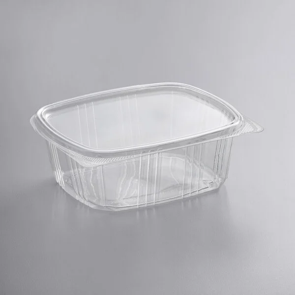 32 oz RPET Hinged Deli Container [200/Case]