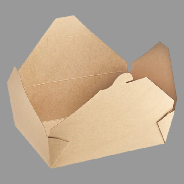 Karat #3 Kraft Paper Take-Out Container 71 oz [200/Case]