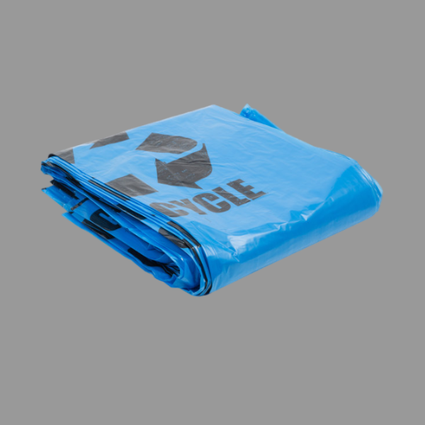 Can Liners 45 Gallon Blue 1.2 Mil [100 Pack]