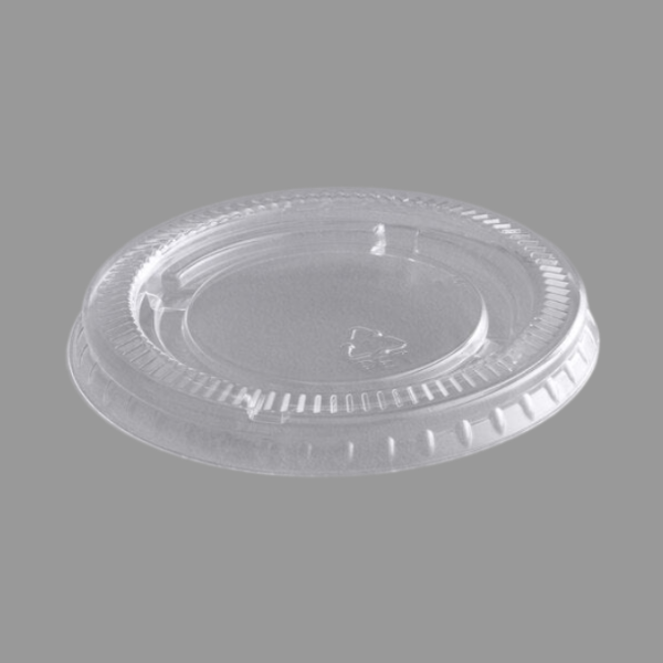 Dart 0.75 oz Portion Cups Lids, Clear [2500 Pack]