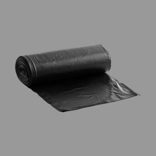Can Liners 58 Gallon Black 1.5 Mil [50 Pack]