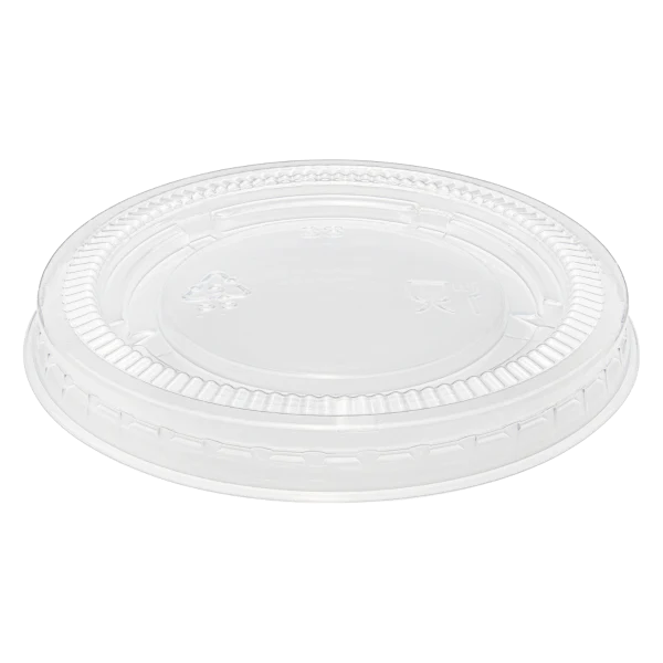 Karat 1.5 oz & 2 oz PP Plastic Portion Cup Lids [2,500/Case]