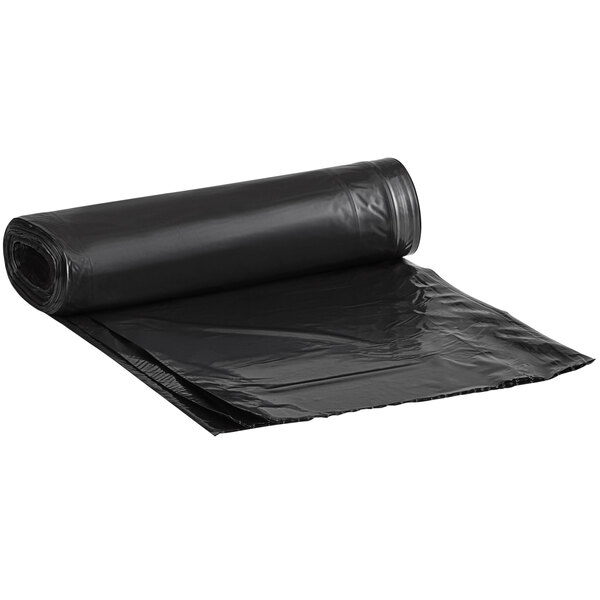 Extra Heavy Duty Can Liners 55 - 60 Gallon Black, 2.7 Mil [50 Pack]